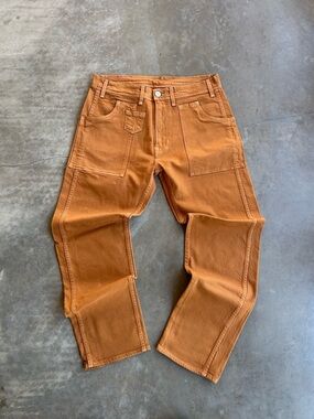 Levi’s Red Positively Superior Men's Orange Carpenter Jeans